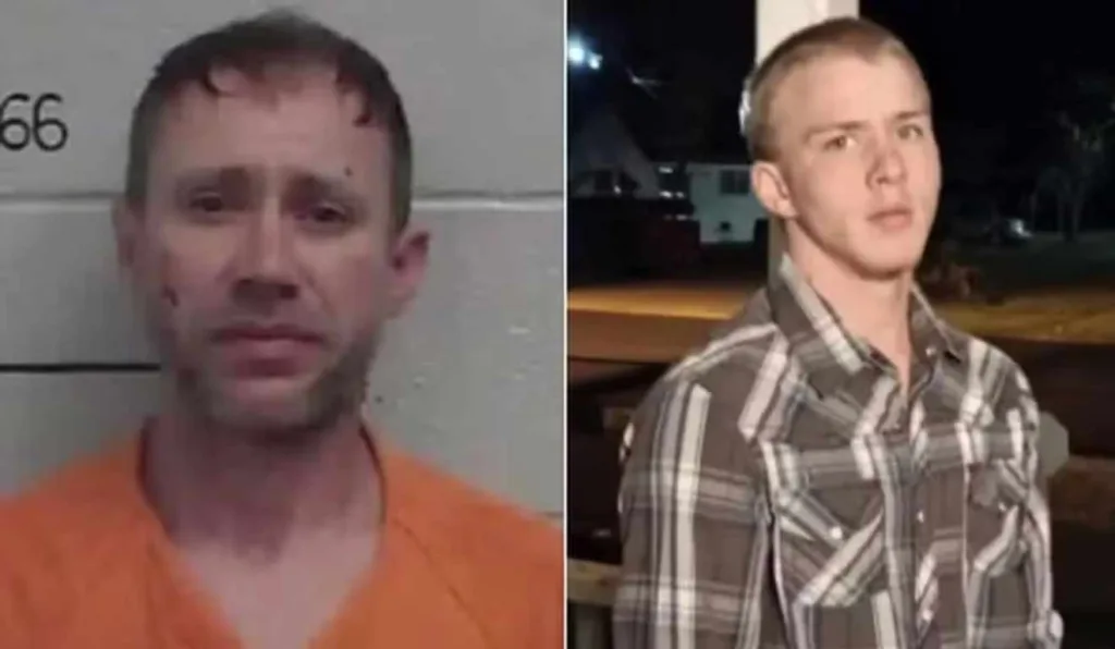 O marido e o jovem morto por ele.