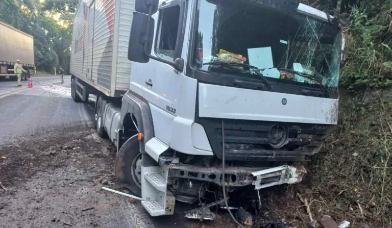 Caminhoneiro ficou bastante abalado com acidente com mortes