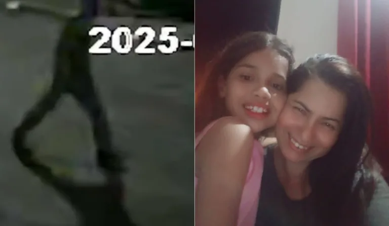 Suspeito de matar avó e neta é flagrado caminhando armado com facas na rua do crime