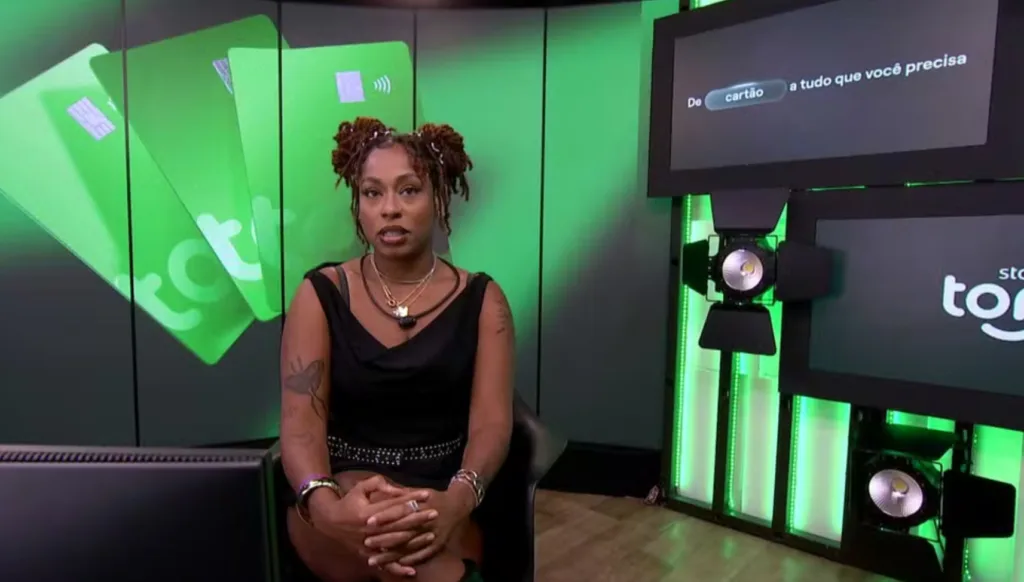 Thamiris no Pegar ou Guardar do BBB 25 (Imagem: Reprodução)