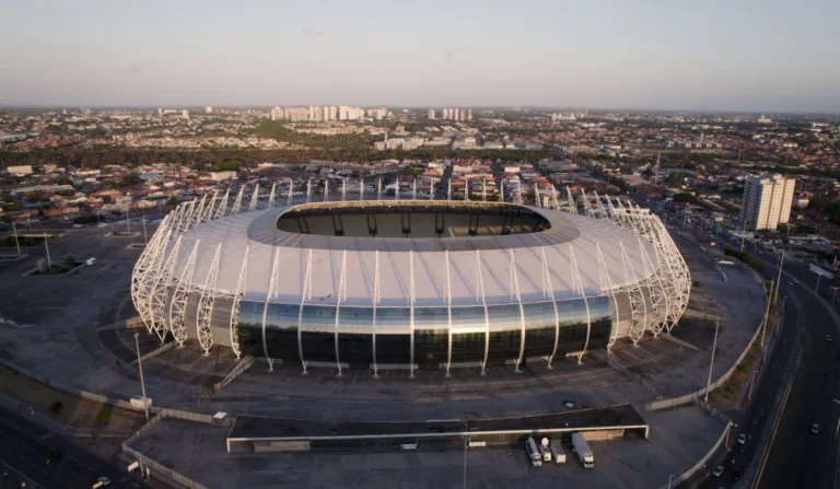 Arena Castelão, o palco da partida entre Ceará x Palmeiras pela Copa do Brasil