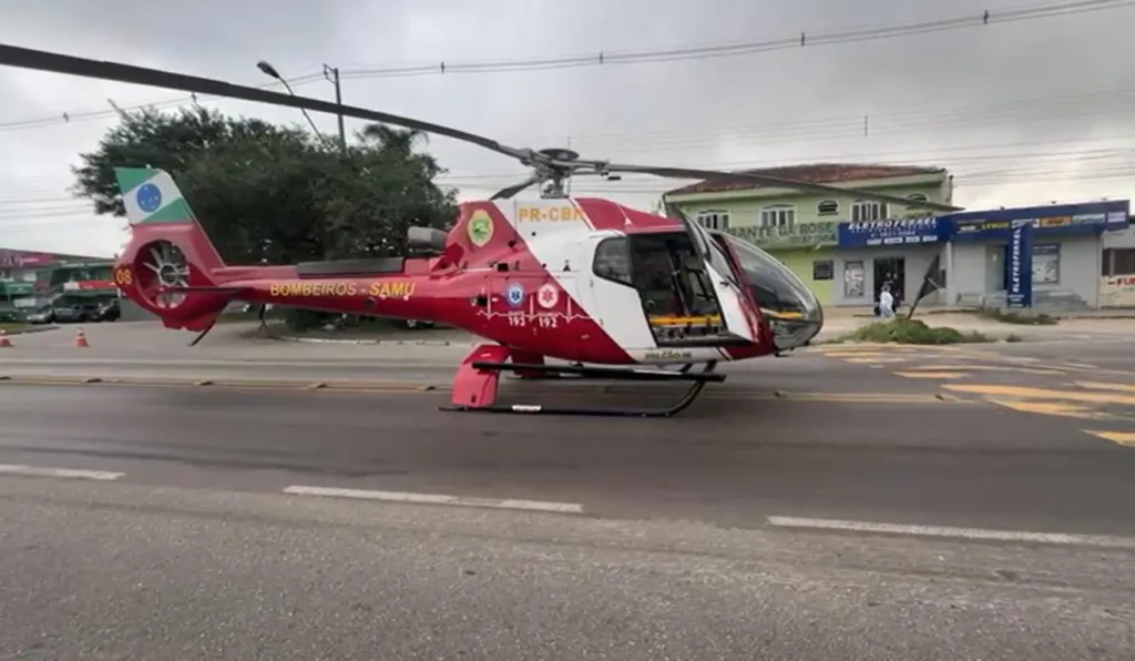 Rodovia da Uva precisou ser interditada para resgate da vítima