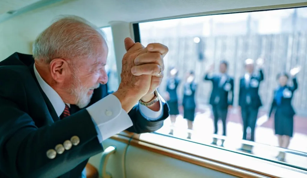 lula durante visita ao governo da china