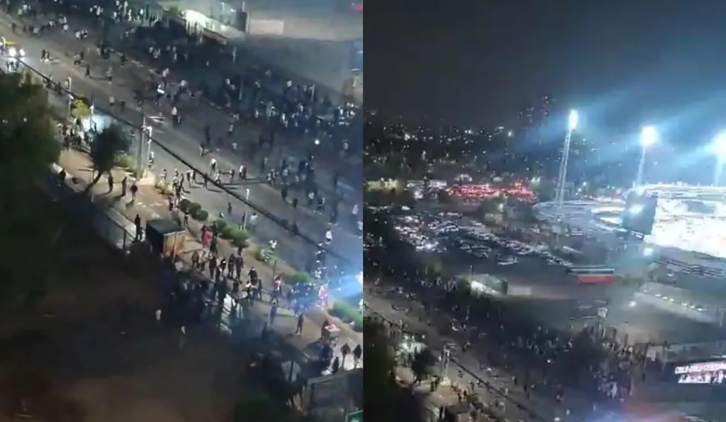 Jogo entre Colo-Colo e Fortaleza, pela Libertadores, termina com morte de dois torcedores 