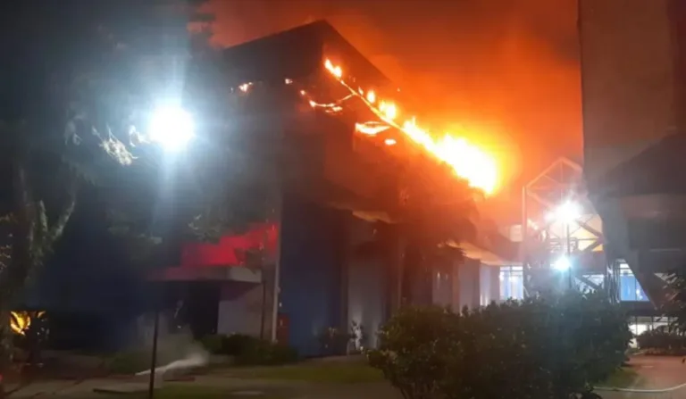Incêndio na PUCPR