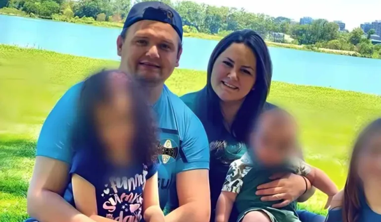 O casal que morreu e seus filhos