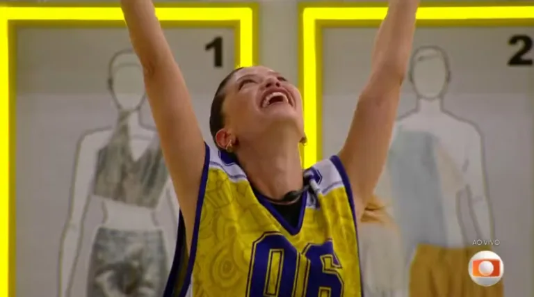 Vitória Strada no BBB 25 (Imagem: Reprodução)