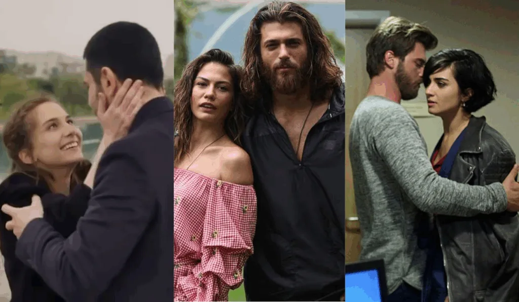 Imagens de divulgação das novelas: "Minha Vida", "Erkenci Kuş" e "Brave and Beautiful"
