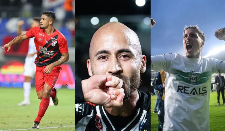Jogadores decisivos para as vitórias dos paranaenses