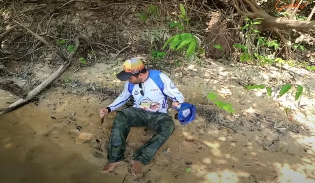 Pescador é atacado por onça e conta história