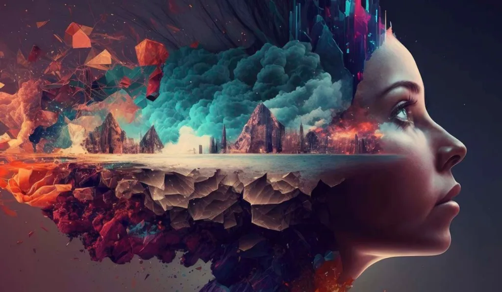 foto de uma mulher gerada com IA