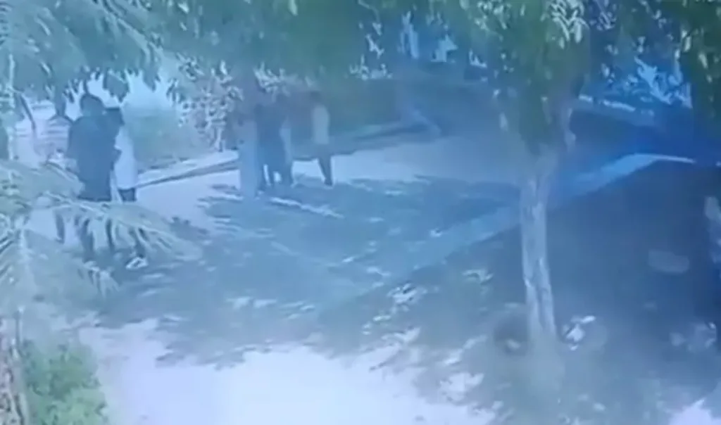 Estudantes atingidos por raio