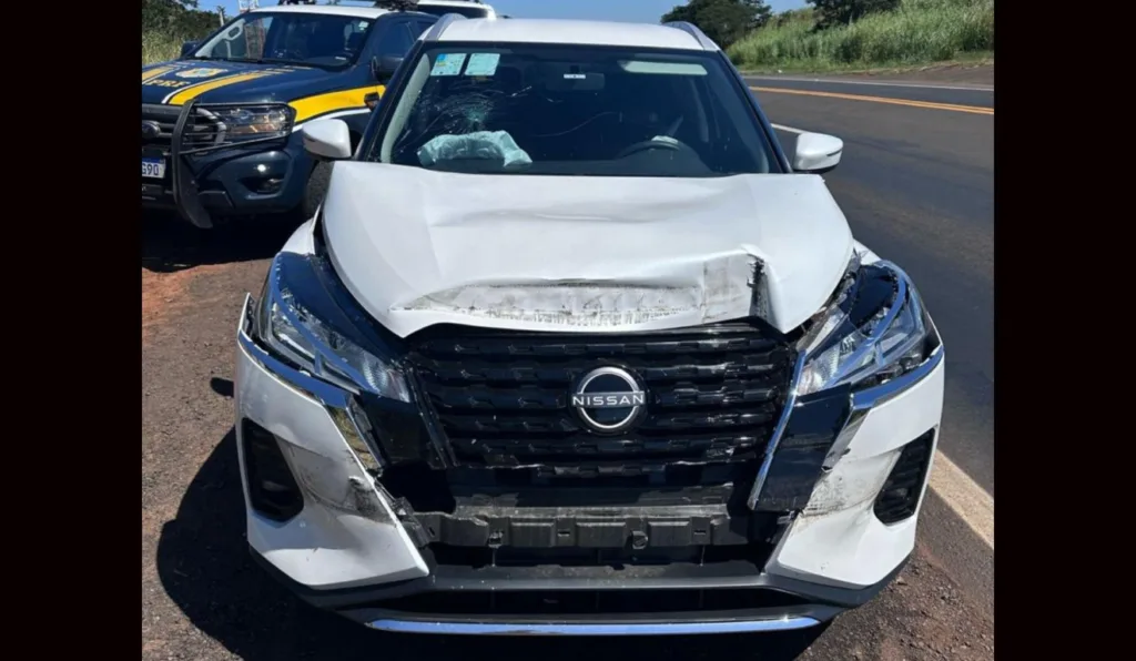 idosa morre no hospital horas após bater o carro em um caminhão na BR-153, em Jacarezinho