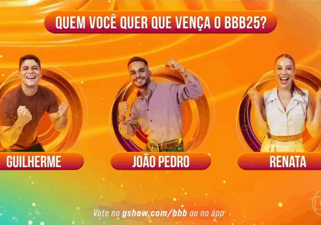 Quem ganha o BBB 25, segundo parcial