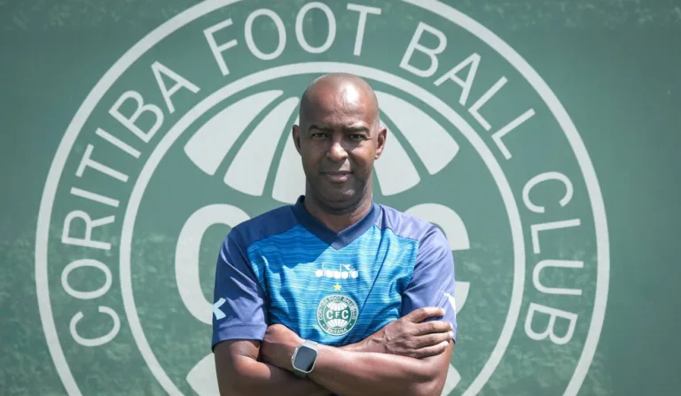 Reginaldo Nascimento, coordenador técnico de futebol do Coritiba.