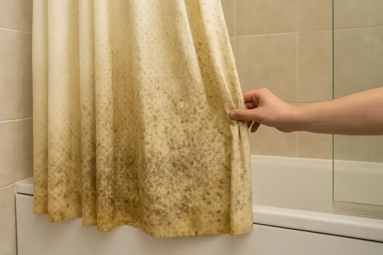 Veja como recuperar cortina do box que está velha e cheia de mofo sem precisar trocar