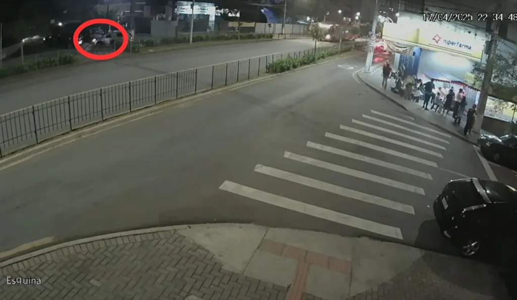 Vídeo mostra homem sendo baleado por PM em Curitiba