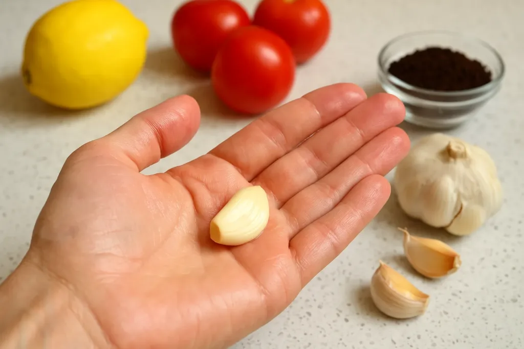 Como tirar cheiro de alho da mão com um truque que vem da geladeira