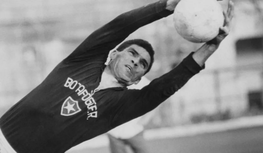 Manga, um dos maiores goleiros do Brasil.