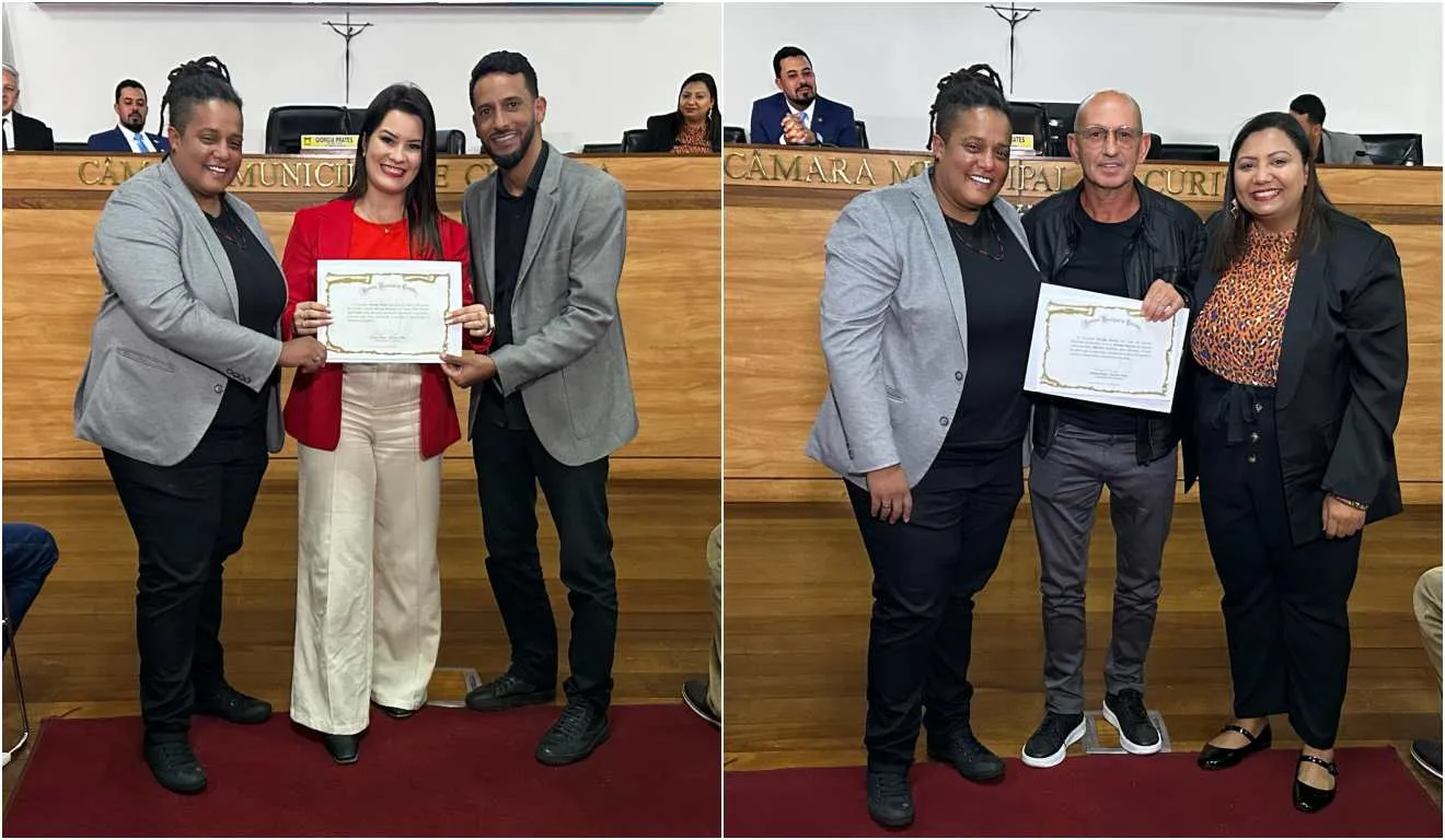 Jornalistas do Grupo Ric são homenageados pela CMC