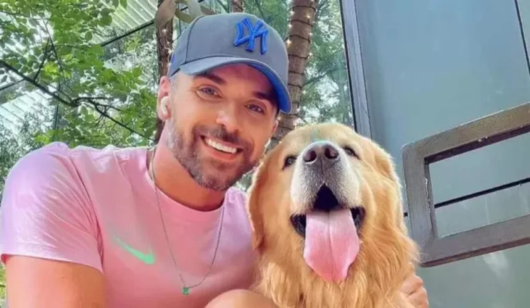 cachorro Joca com o dono