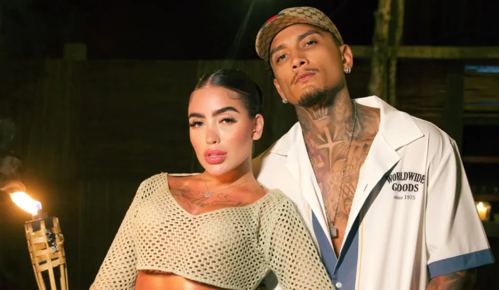 MC Mirella e Dynho, casal que se envolveu em polêmica após vazamento de vídeo íntimo