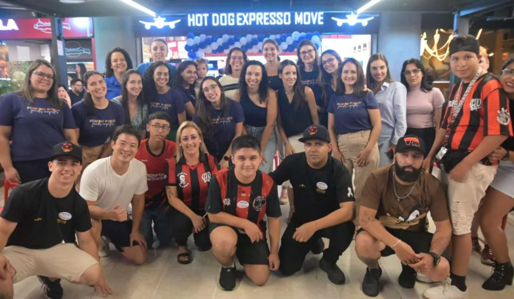 Evento na Ligga Arena no Dia Mundial de Conscientização do Autismo.