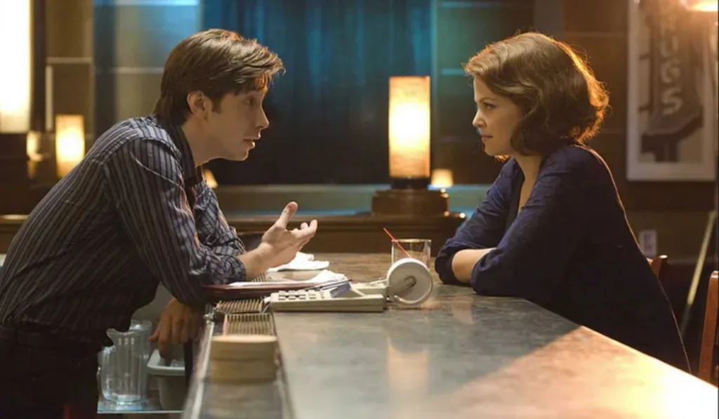 Cena de filme de romance de "Ele não está tão afim de você".