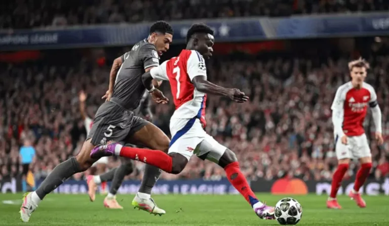 Arsenal abriu boa vantagem na primeira partida das quartas