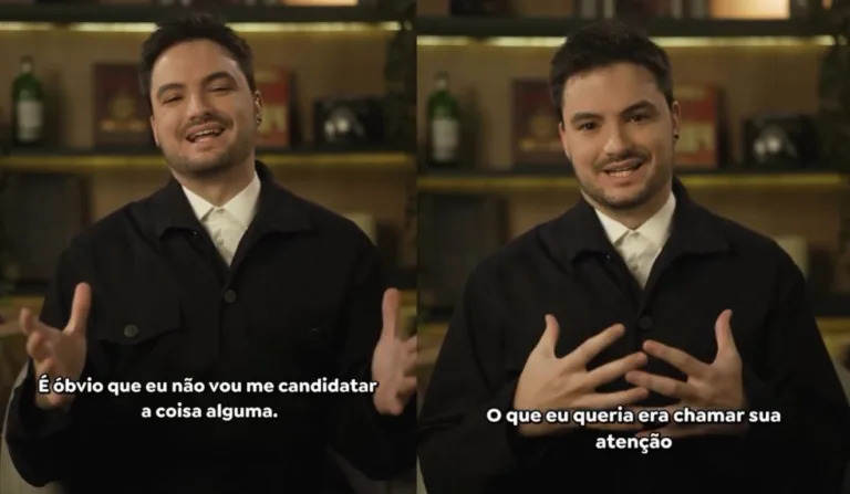 prints do vídeo do felipe neto falando que mentiu sobre pré-candidatura