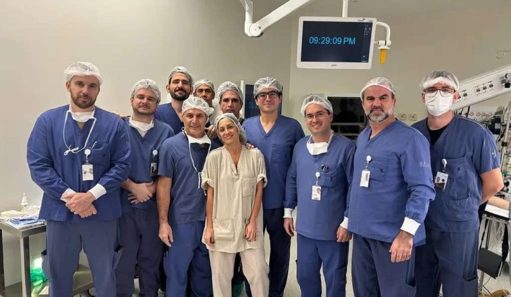 equipe médica que operou o ex-presidente Jair Bolsonaro em Brasília