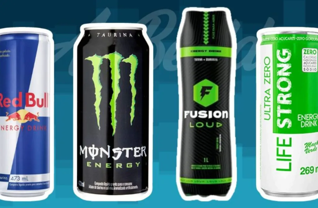Bebidas energéticas prometem alerta e resistência, mas o que está dentro dessas latas conta uma história diferente