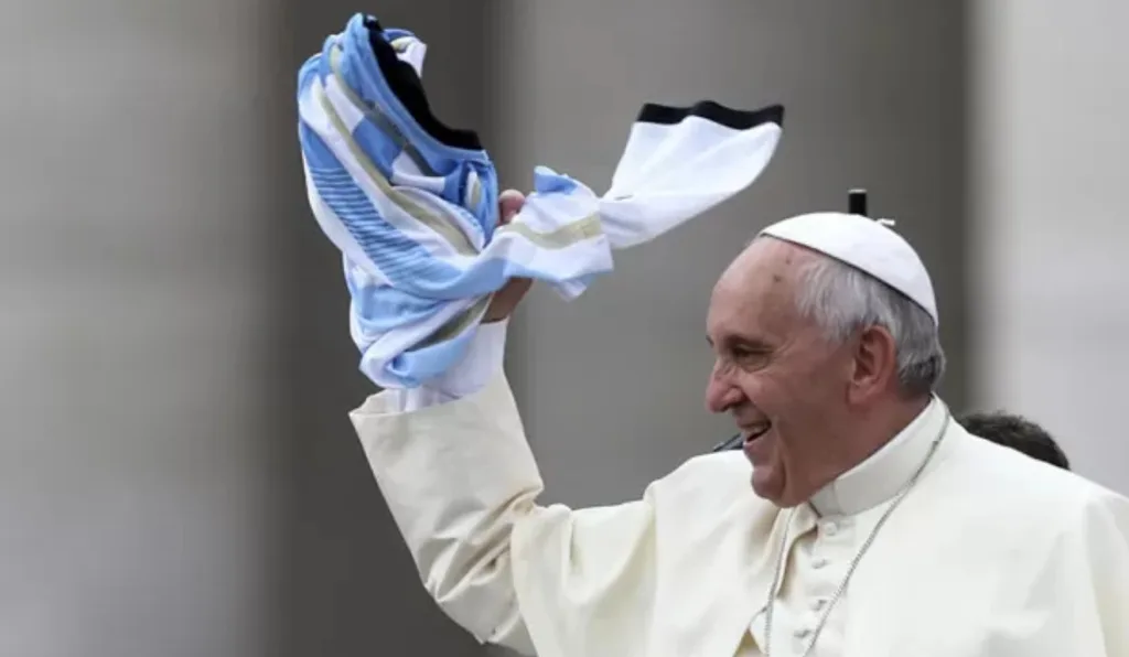 Papa Francisco sempre demonstrou o carinho pela Argentina e a paixão pelo time San Lorenzo