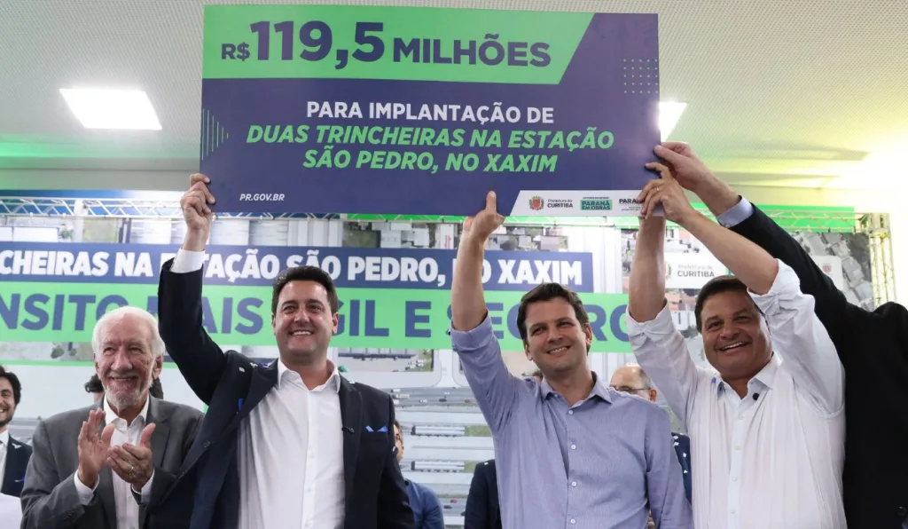 Governo do Paraná libera R$ 87 mi para obras da Linha Verde em Curitiba