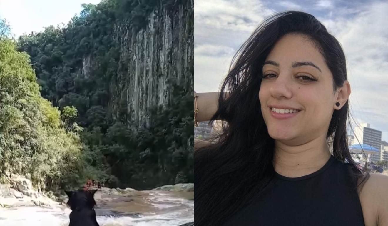 Grávida foi encontrada morta ao lado de um paredão de rochas