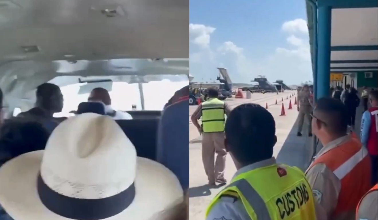 Homem sequestra avião em Belize
