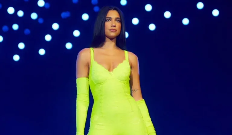 Imagem da cantora Dua Lipa