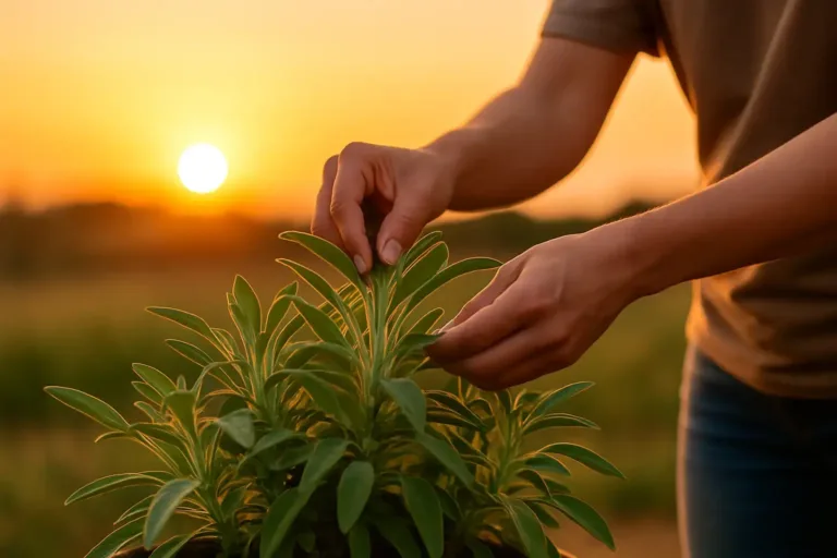 5 dicas para manter a sálvia aromática e cheia de folhas