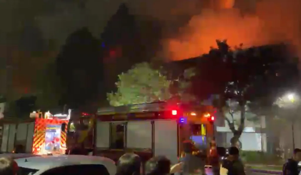 incêndio na PUCPR em Curitiba
