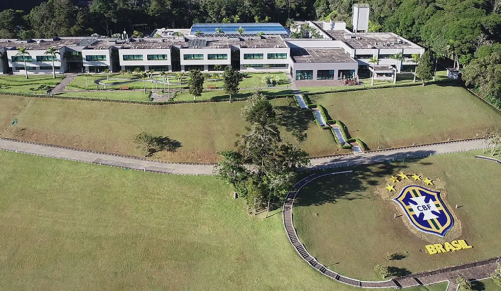 Imagem da sede da CBF.