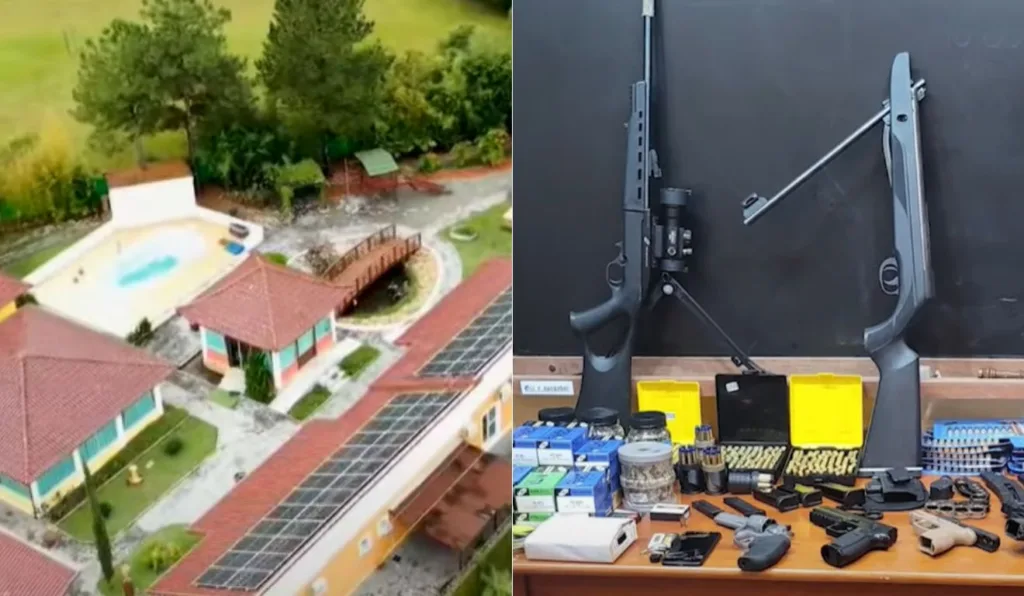 foto de uma chácara onde um guia espiritual é suspeito de praticar abuso sexual