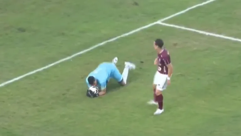 Partida aconteceu neste domingo (13). (Foto: Reprodução/ Nosso Futebol)