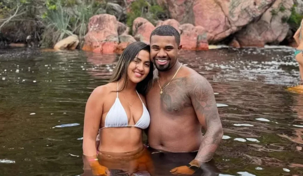 Davi Brito e ex-namorada