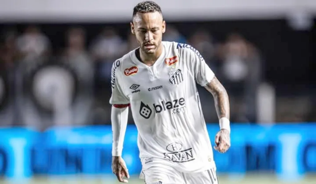 Neymar, do Santos