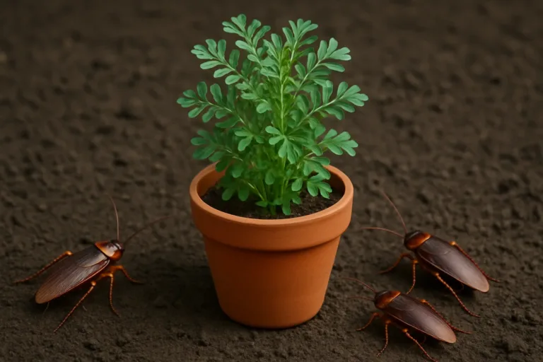 A plantinha que as baratas odeiam e faz com que fiquem longe da sua casa