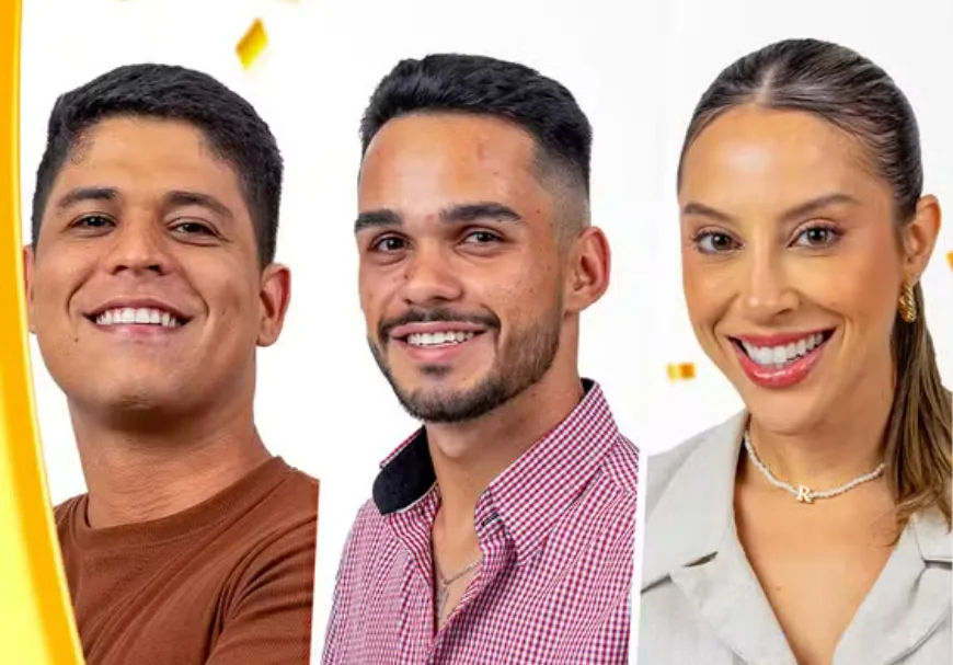 Quem ganha o BBB 25? Guilherme, João Pedro e Renata disputam prêmio milionário (Imagem: Divulgação)