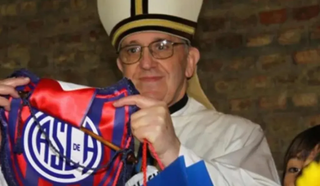 Papa Francisco era torcedor do San Lorenzo. (Foto: Reprodução/San Lorenzo)