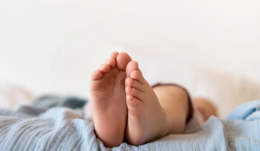 pé de bebê