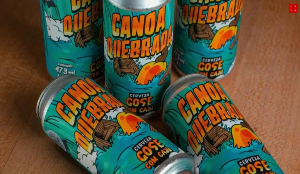 Cerveja Canoa Quebrada.