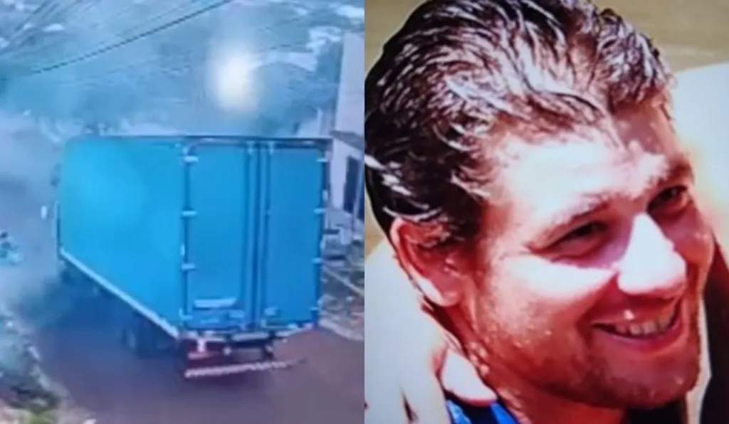 O caminhão desgovernado e o motorista que morreu